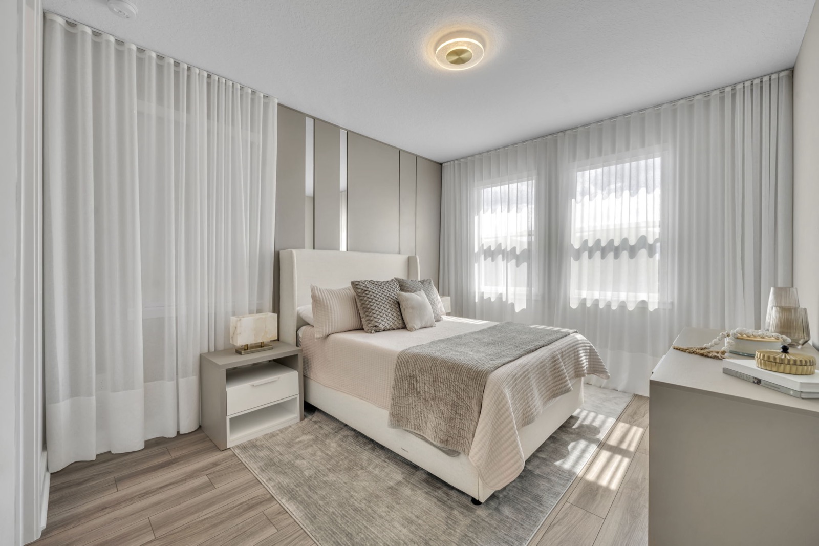 Staged bedroom, Tampa Bay FL