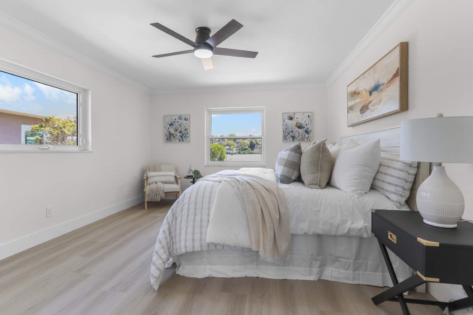 Vacant home professionally staged