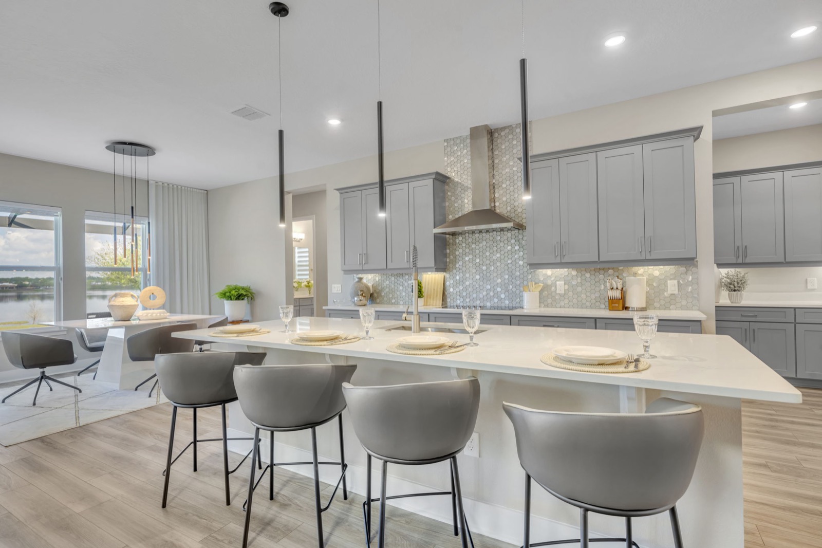 Staged dining room, Tampa Bay FL