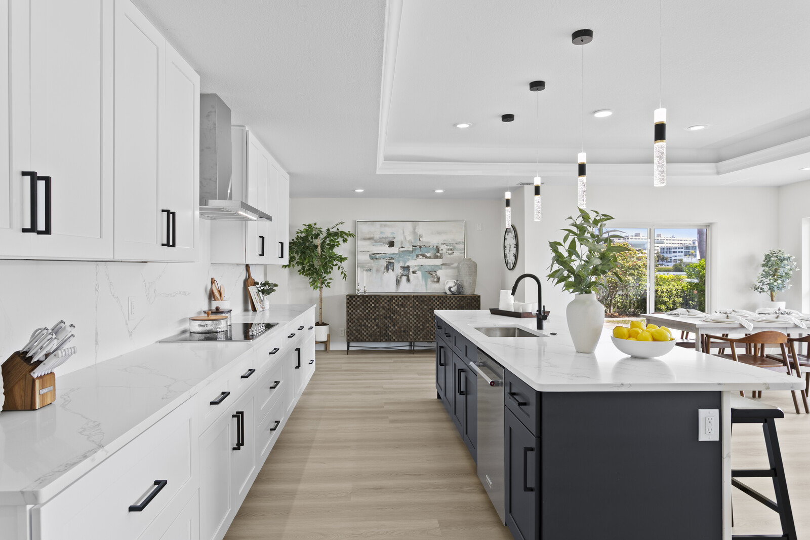 Professionally staged home in Tampa, FL