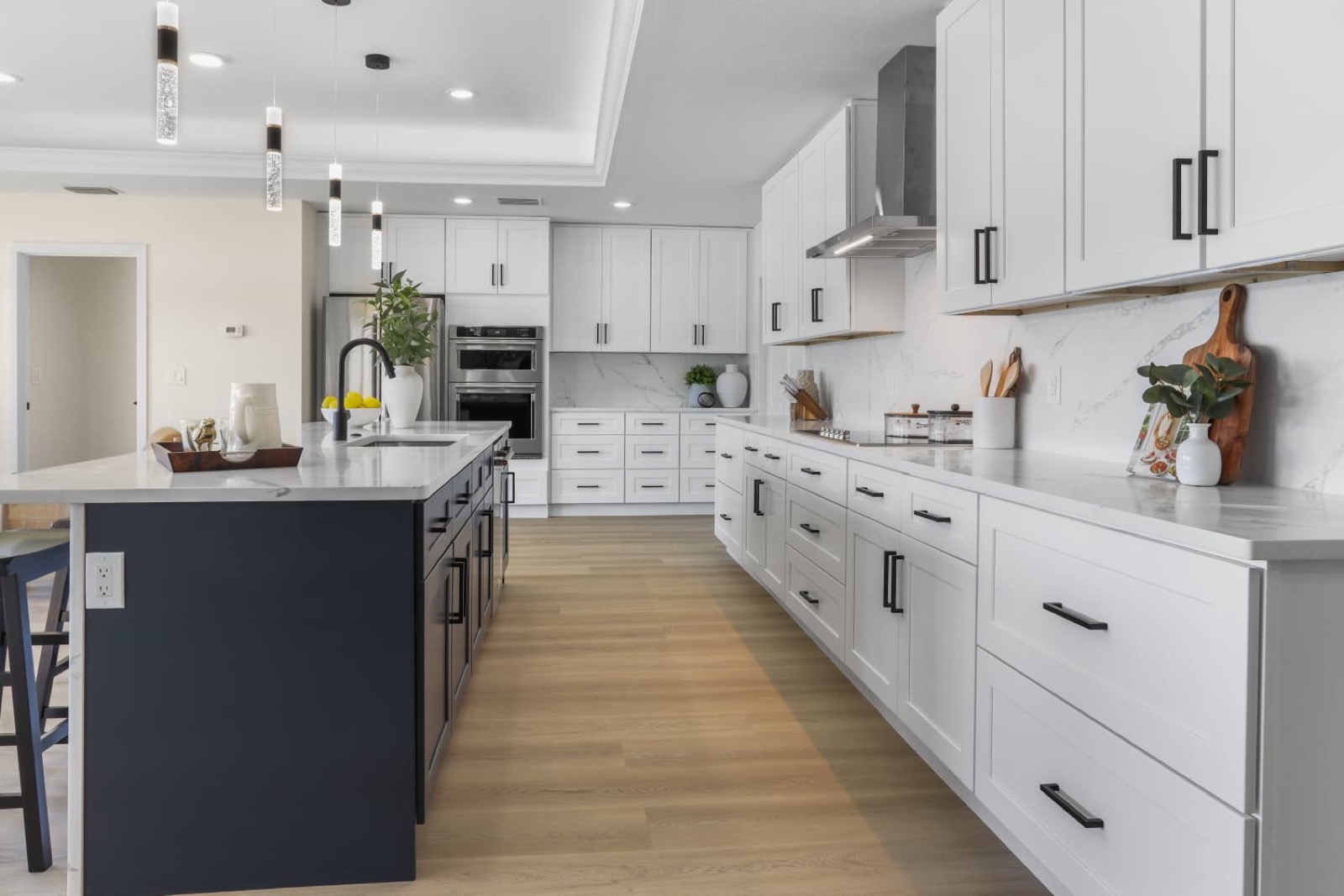 Partial home staging