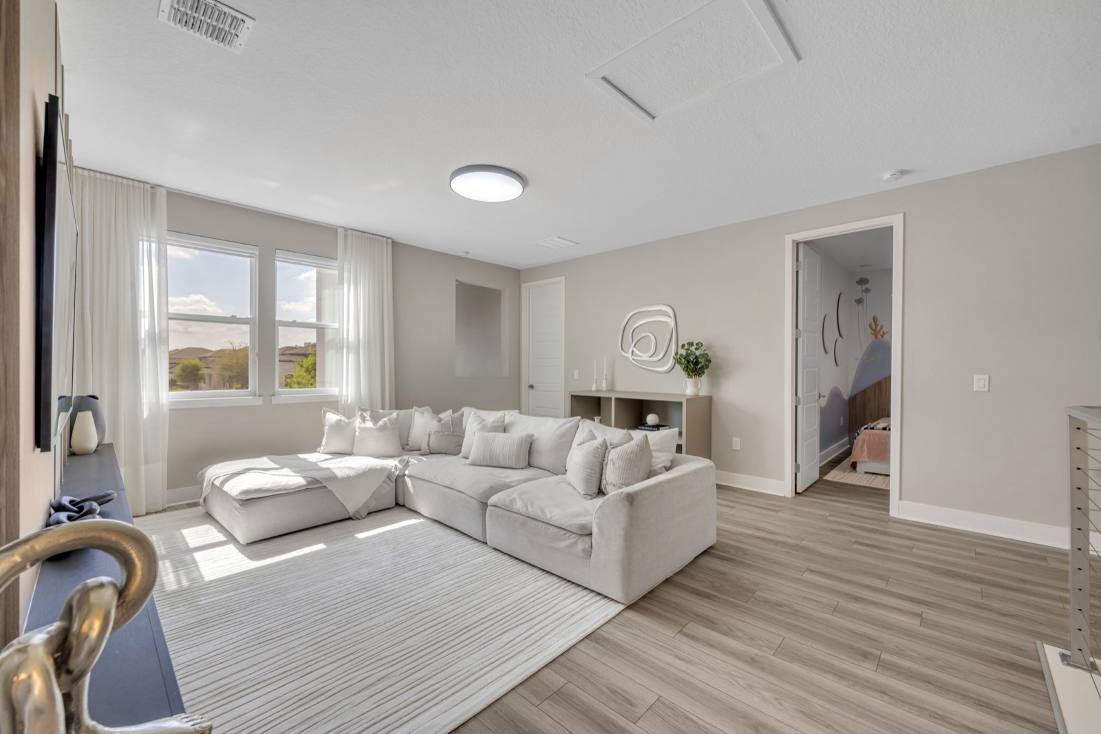 Professionally staged home in Oldsmar, FL