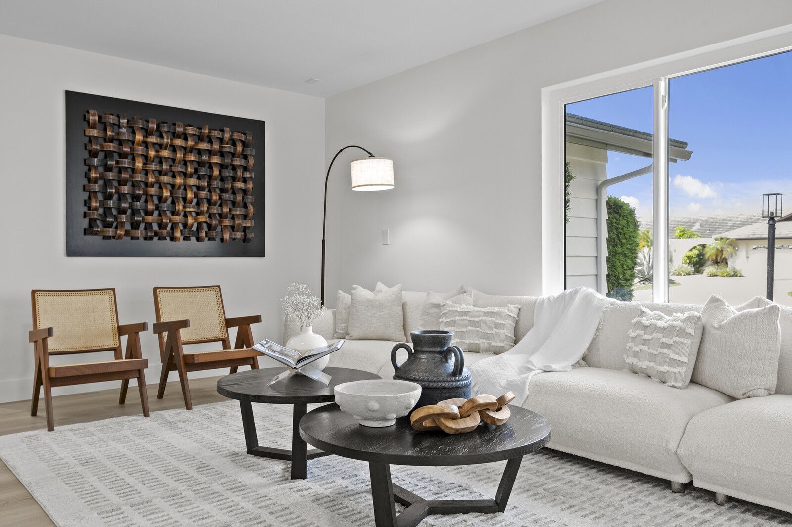 Staged living area, Tampa Bay FL