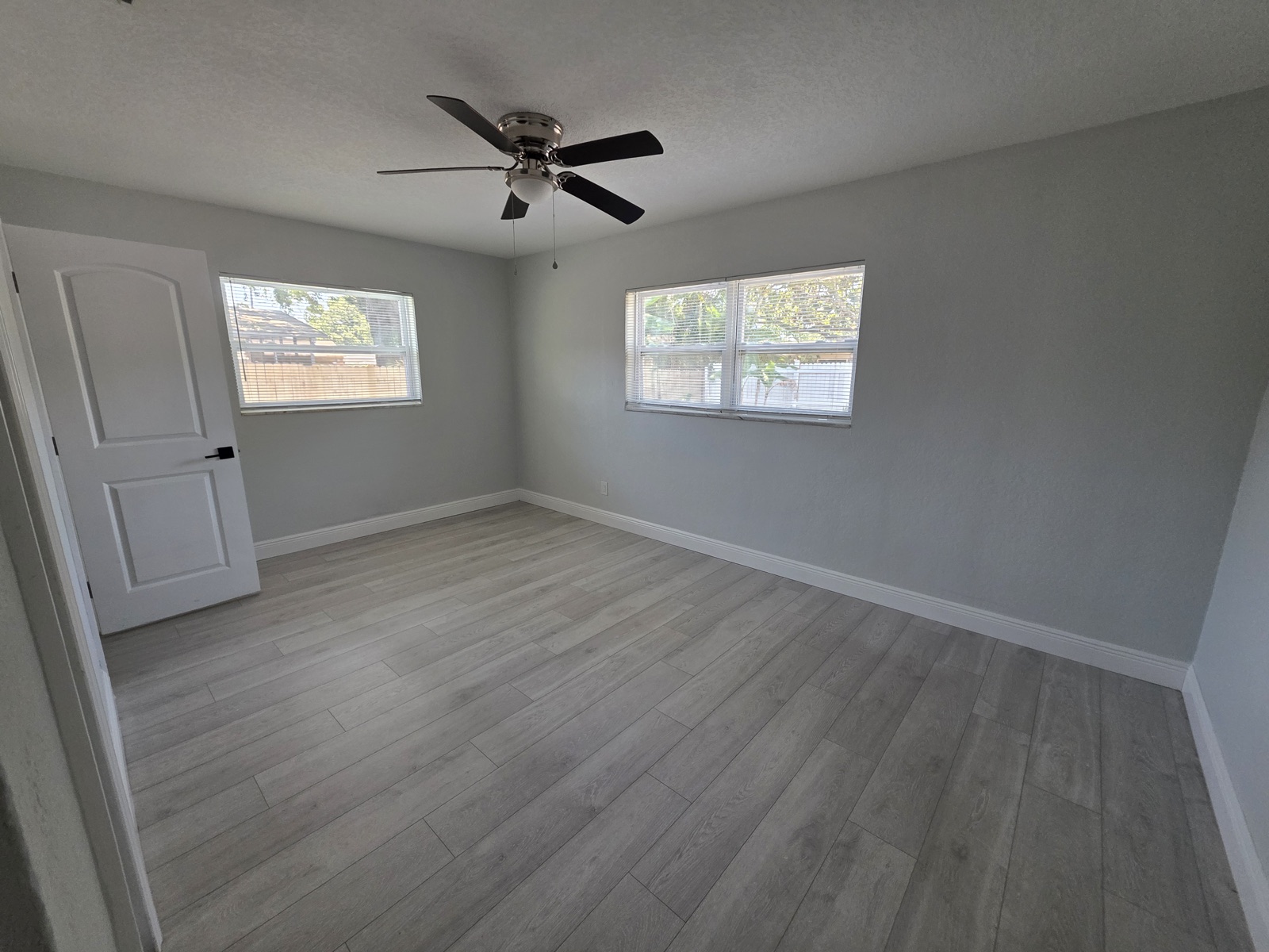 Bedroom before staging