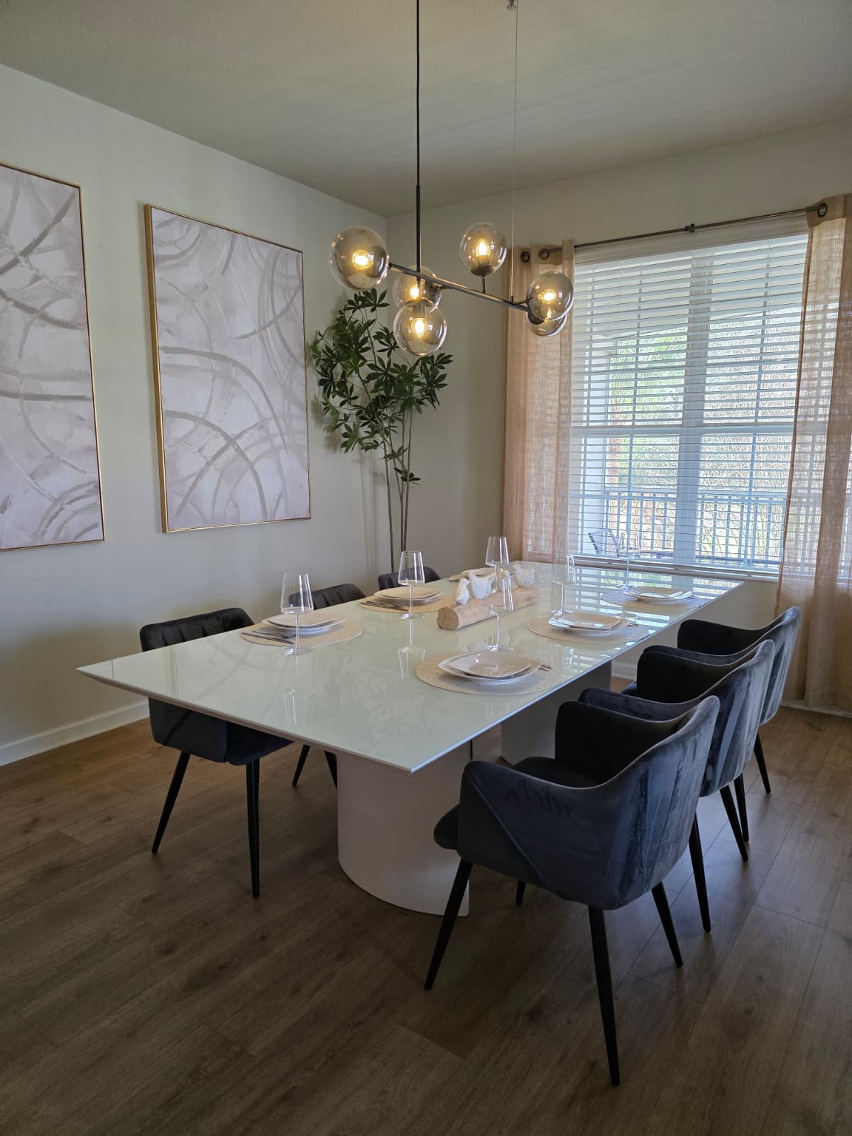 Professionally staged home in Belleair Bluffs, FL